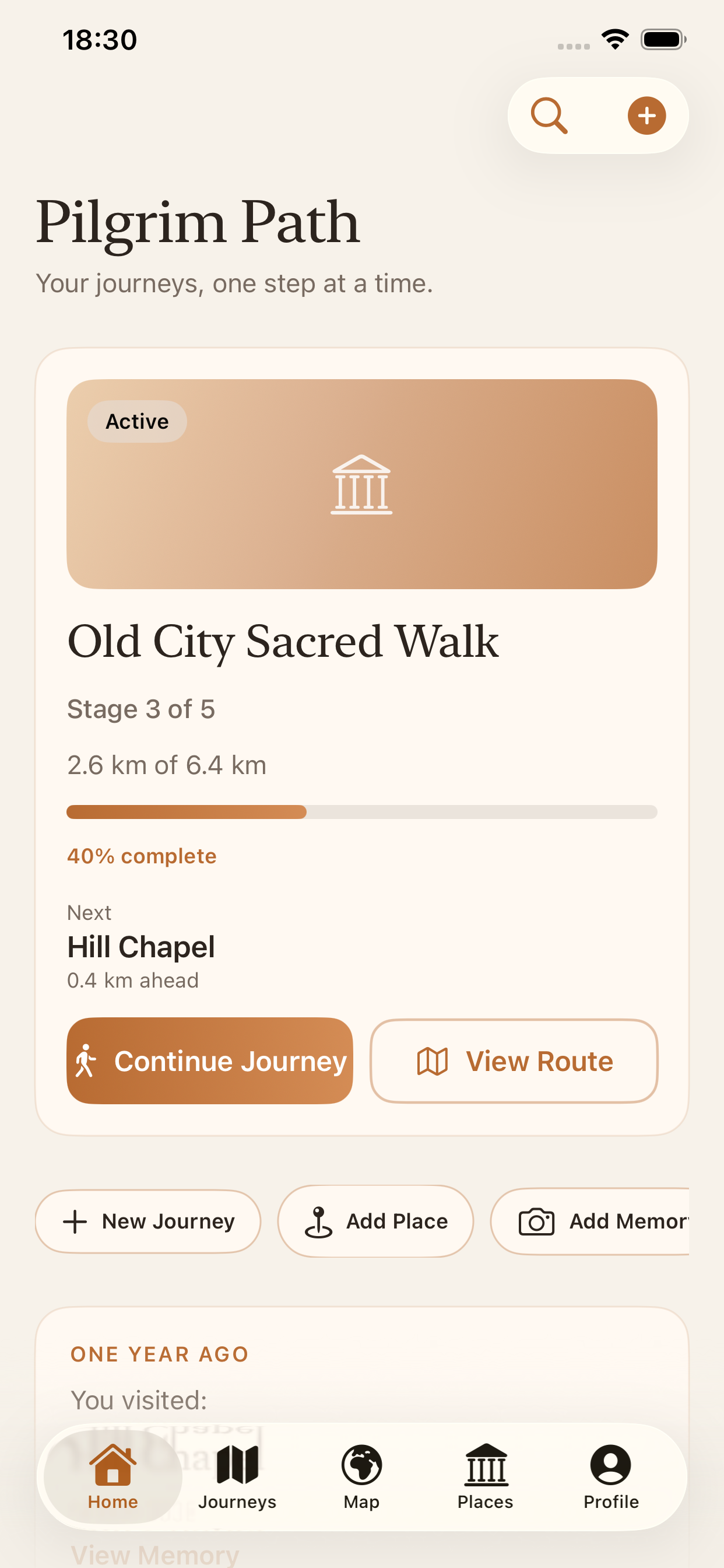 Home path